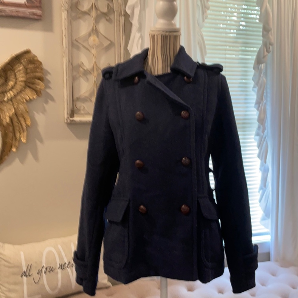 Woman’s peacoat